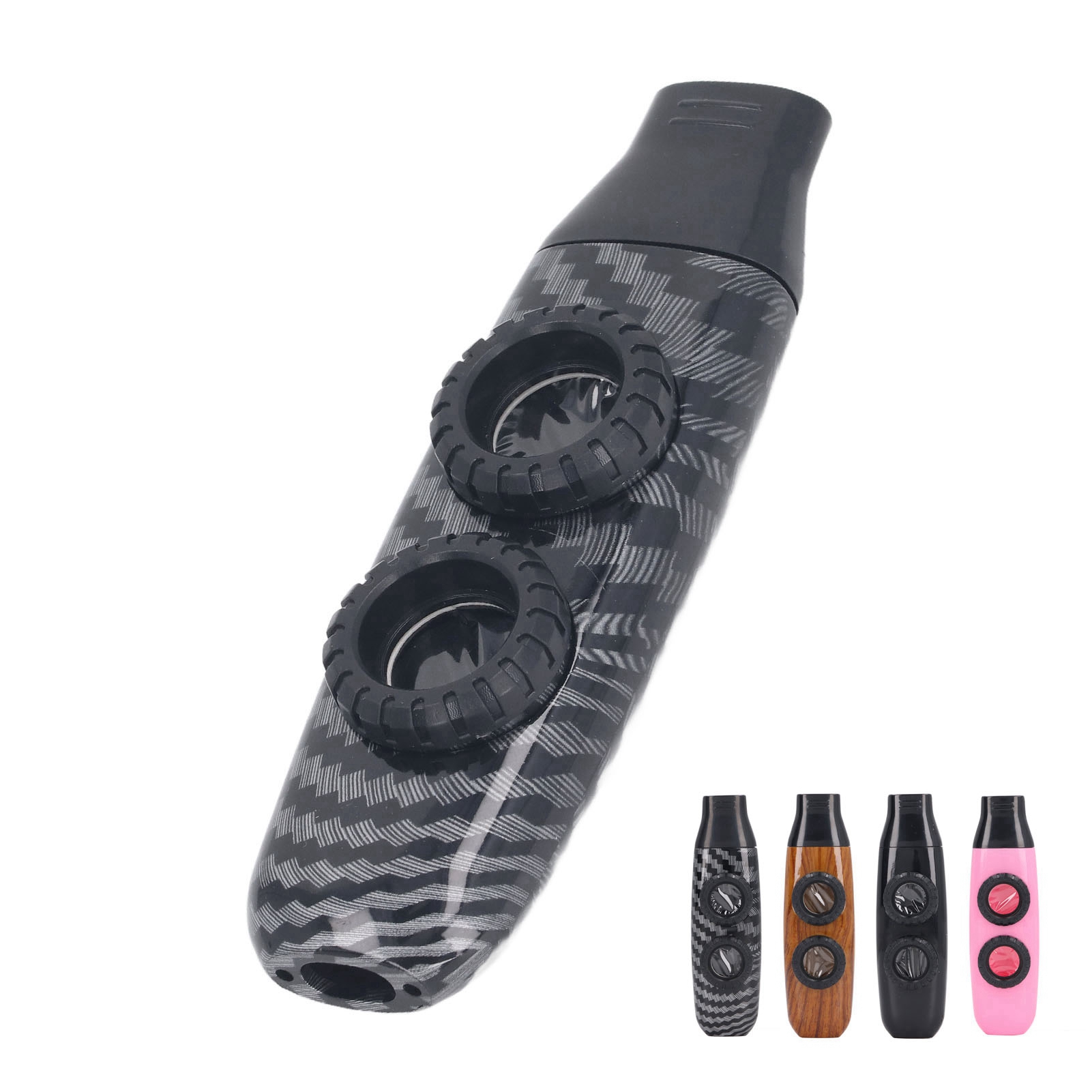 Kazoo Flute Instrument Kazoo Flute Dual Hole Flute Adjustable Musical ...