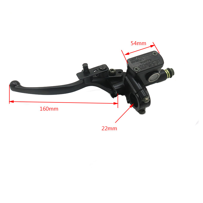 Motorcycle Cylinder Hydraulic Brake Lever Clutch Lever Pump Left Right For Universal 50cc-250cc Dirt Bike ATV Four-wheel. 