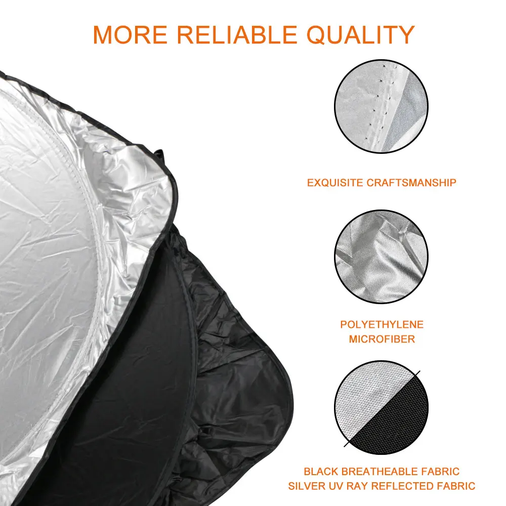 Car Windshield Sunshade For Mitsubishi ASX Campetition Colt Delica Evolution X L200 Lancer Lancer EX Outlander Ralliart Triton. 
