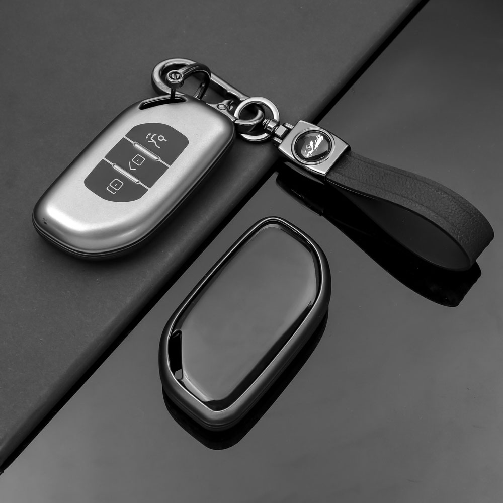 Soft TPU Car Key Case Bag Holder Key Protective Cover For Dongfeng ...