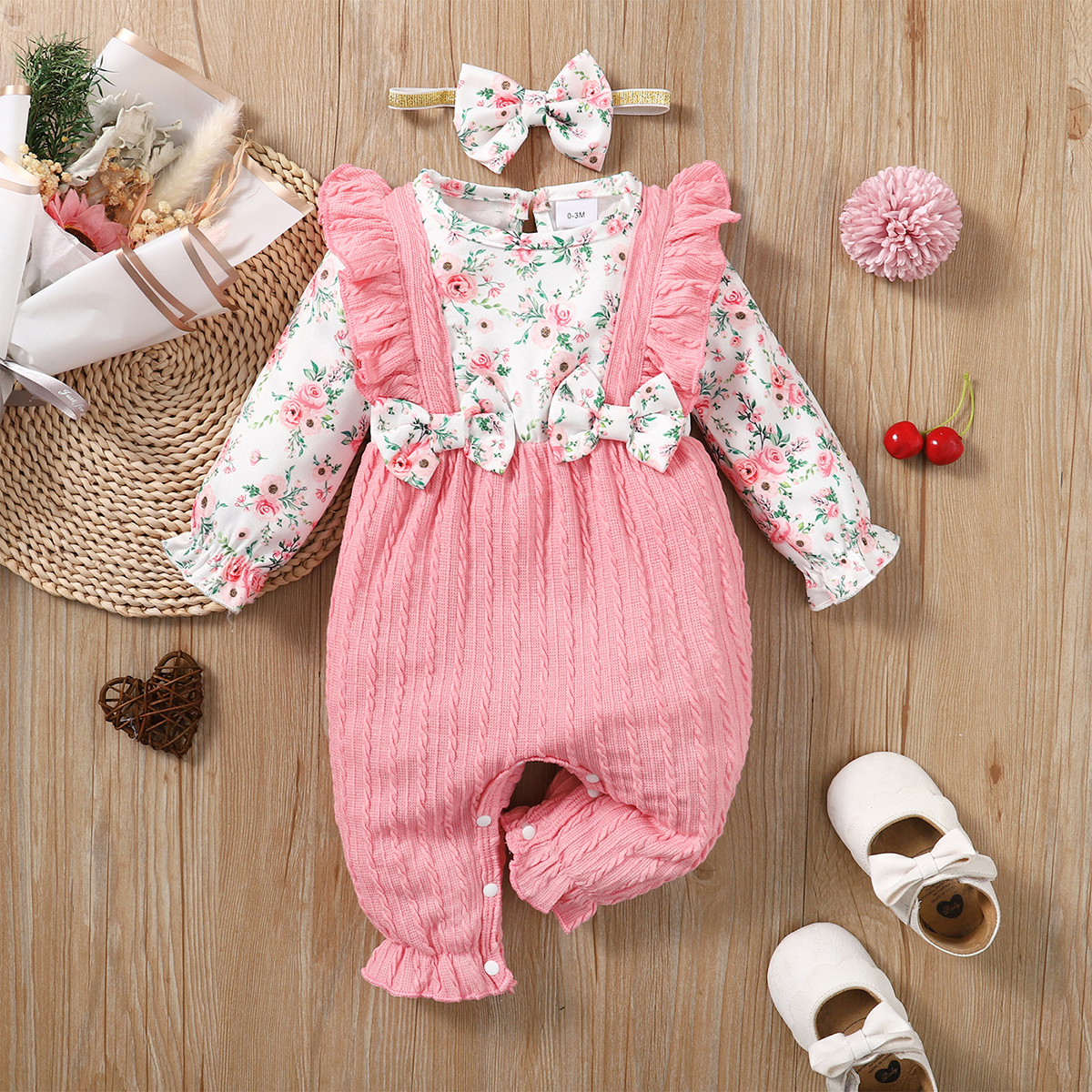 Buy baby girl jumpsuit long sleeve Online at Best Price in