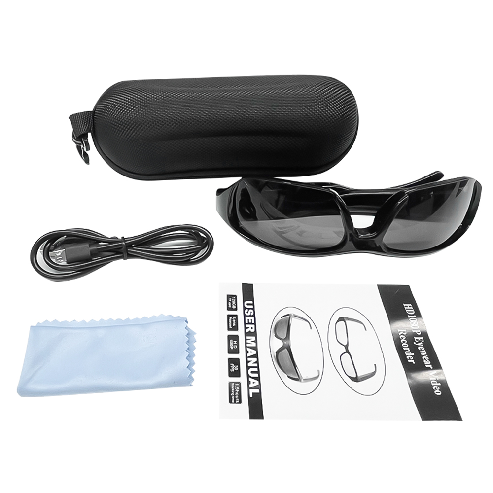 1080p HD Mini Camera Glasses Portable Camera DVR Video