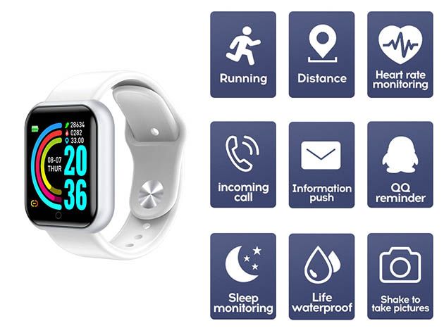 Y68 Smart Watch Sport Bracelet for Men Women High Quality Waterproof Band Bluetooth Wristband Fitness Tracker Heart Rate Monitor . 