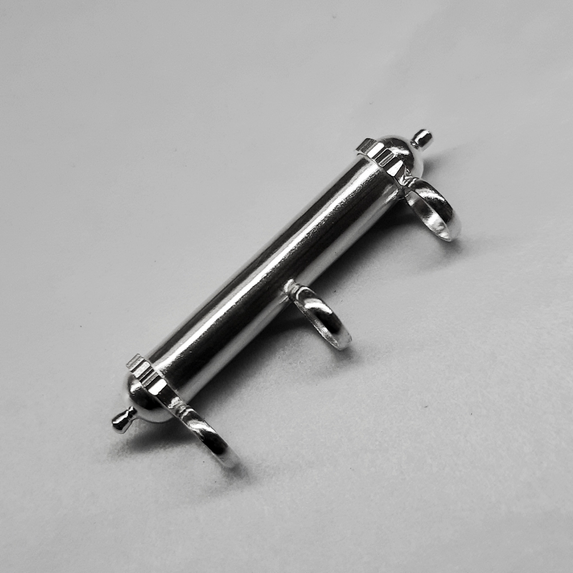 Silver 1. Inch Amulet Pendent Yanthra Sura