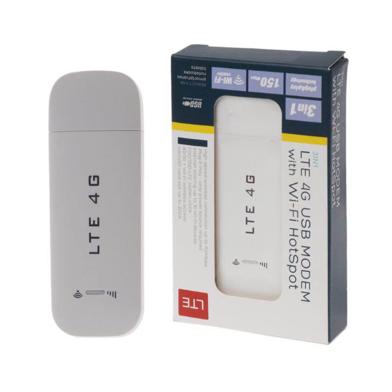Unlock pocket router LTE 4G USB MODEM with Wi-Fi Hotspot. 