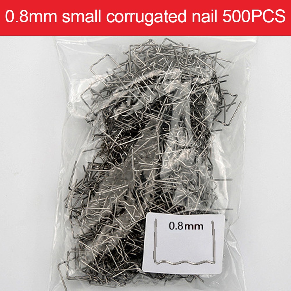 500PCS Hot Stapler Staples For Car Bumper Repair Welding Machine Plastic Welder Automotive  Repair Machine Welding Wire Kit. 