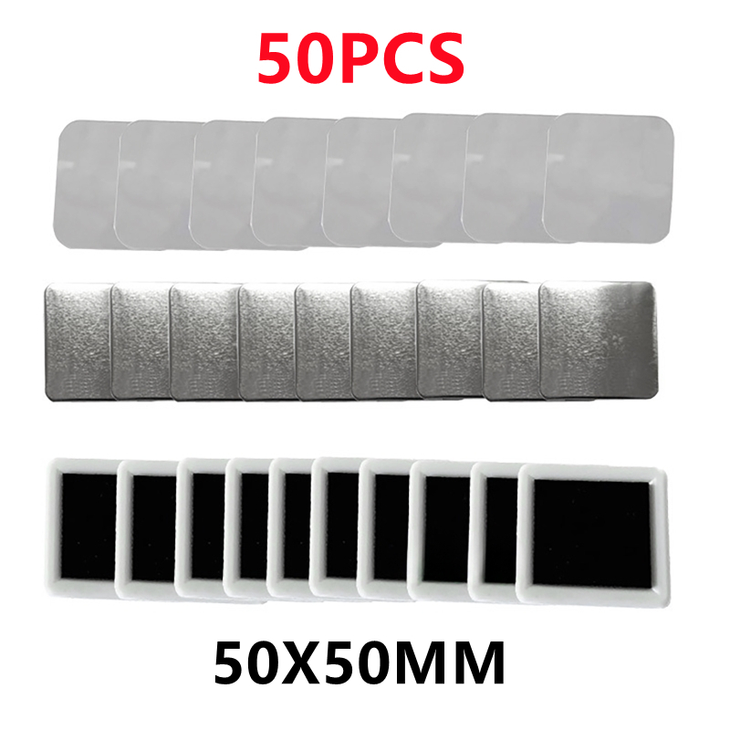 50x50mm Square Refrigerator Badge Press Machine Rotating Manual Making ...