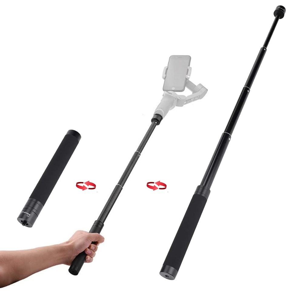 Extension Monopod Rod Pole Selfie Stick Tripod For Dji Om 5 Osmo Mobile 5 4 Gimbal Camera FeiYu Zhiyun Smooth Moza  Accessories. 
