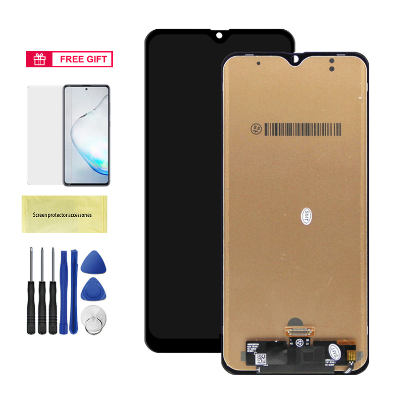 6.4'' Super AMOLED M21 Display, for Samsung Galaxy M21 M215 M215F M215F/DS Lcd Display Touch Screen Digitizer Assembly Parts. 