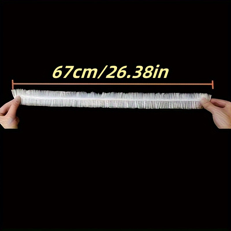 10pcs reusable transparent protective covers, disposable dust cover for vacuum cleaner.. 