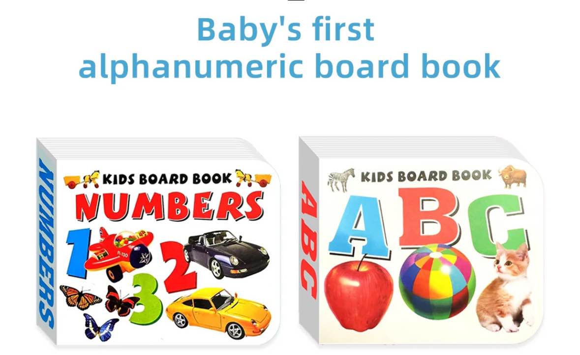 Fun and Easy English Alphabet Learning with Small Card Book - Boost Vocabulary and Reading Skills for Kids. 