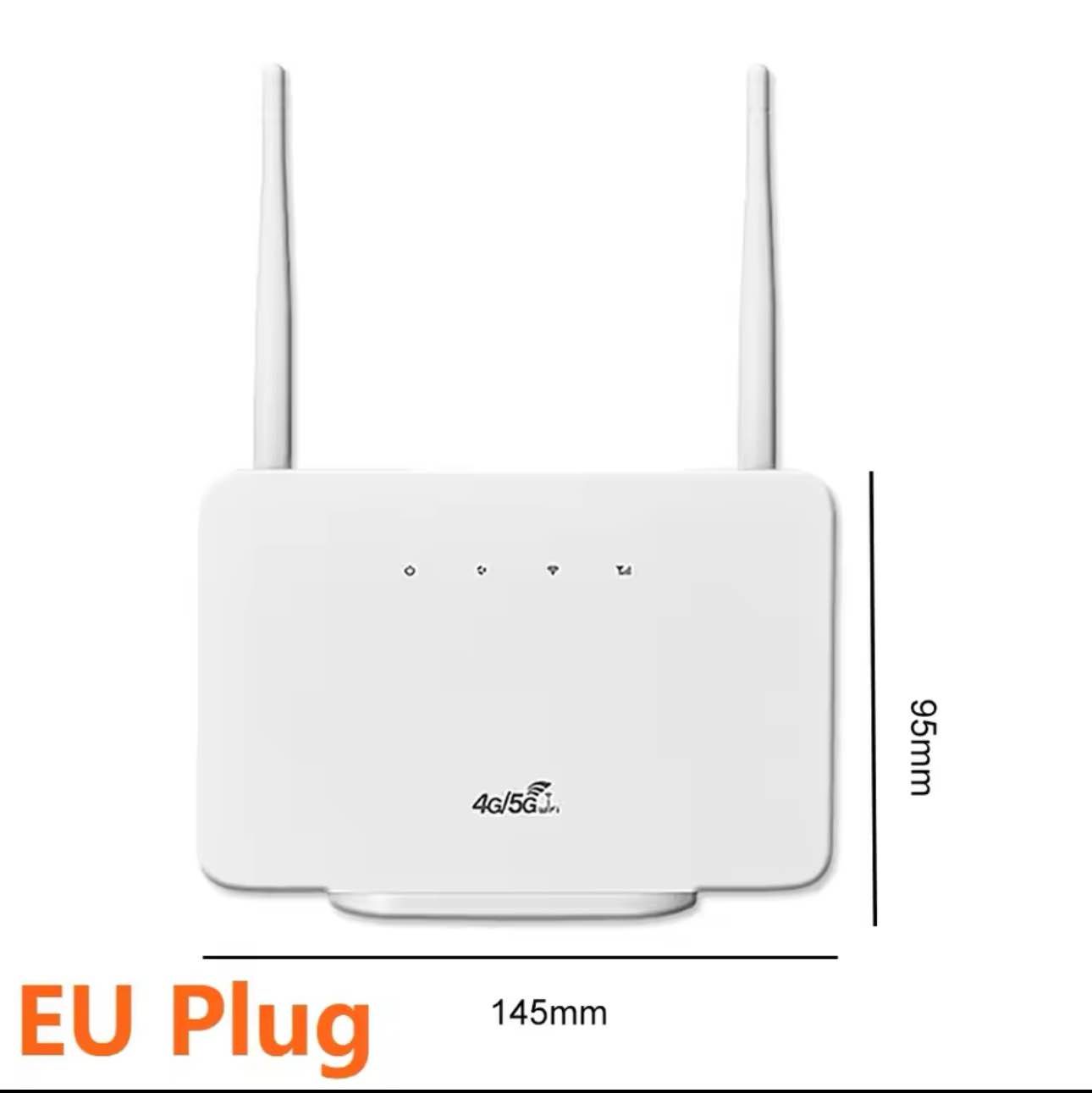 4G LTE CPE Wireless Router 4G Modem 300Mbps RJ45 LAN WAN External Antenna Wireless Wifi Hotspot with SIM Card Slot for Home. 