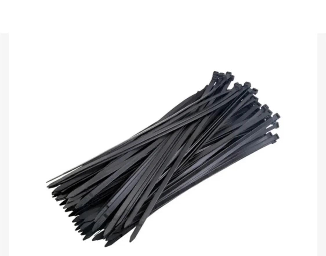 High Quality Cable Tie Pack / 100pcs / Black/ White / 6 to 12 inches