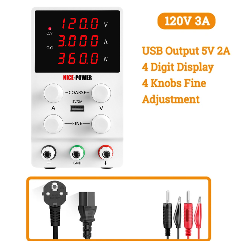 Newest DC Lab Adjustable Power Supply 30V 60V 5A 10A Switching ...