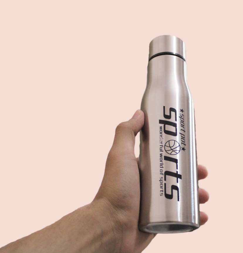 500ml/750ml/1000ml Stainless Steel Water Bottle with Handle Thermo Cup Portable Hot Cold Water Bottle for Cycling Sports Travel. 