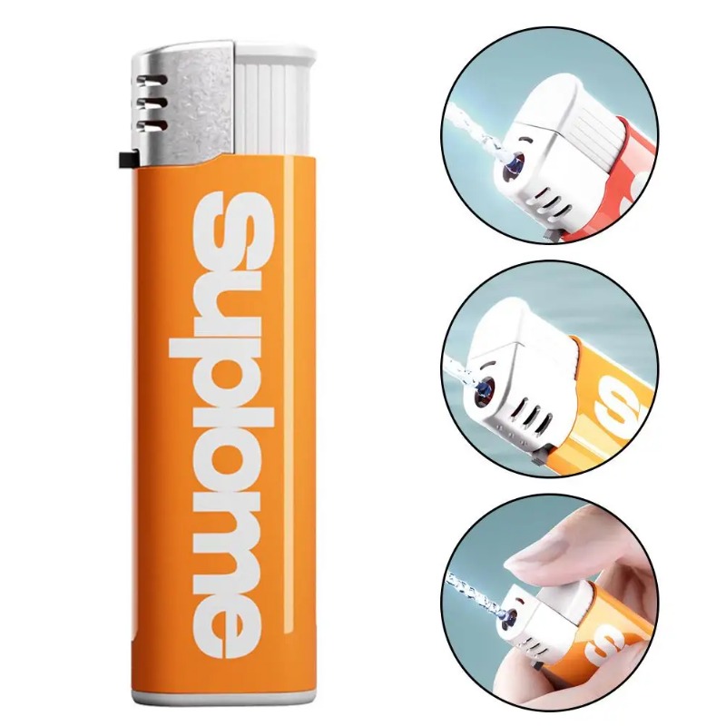 Performances Portable Lighters Water Treat Prank Lighter Spoofing Toys Realistic Funny Lighter Water Kids Toy. 