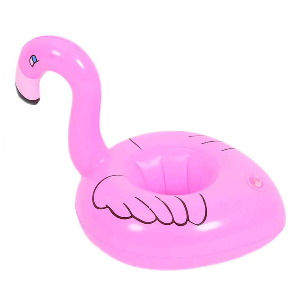 Float Inflatable Drink Cup Holder Pvc Inflatable Water Coaster Pool Toys Beach Inflatables Summer Holiday Product. 
