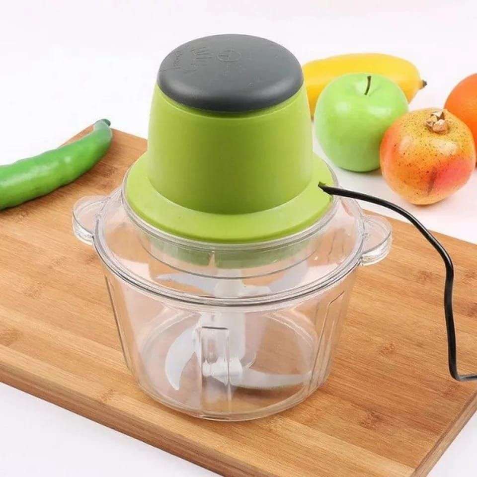 Food Chopper Electric Meat Grinder Machine Mini Food Processor 2L BPA-Free  Bowl Grinder for Meat Vegetables Fruits and Nuts Chopper 220V-50 Hz Baby  Food