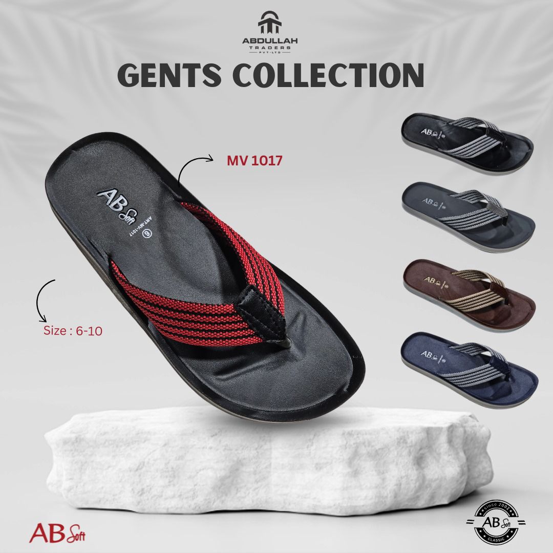 Men Pu Slippers. 