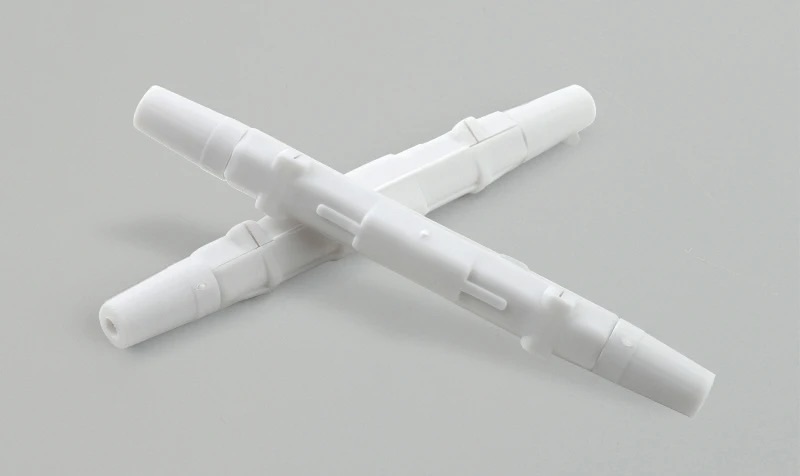 10 pcs  Fiber Optic Fusion Protection Round Box for Drop Cable FTTH Drop Splice enclosure small round tube heat shrink
