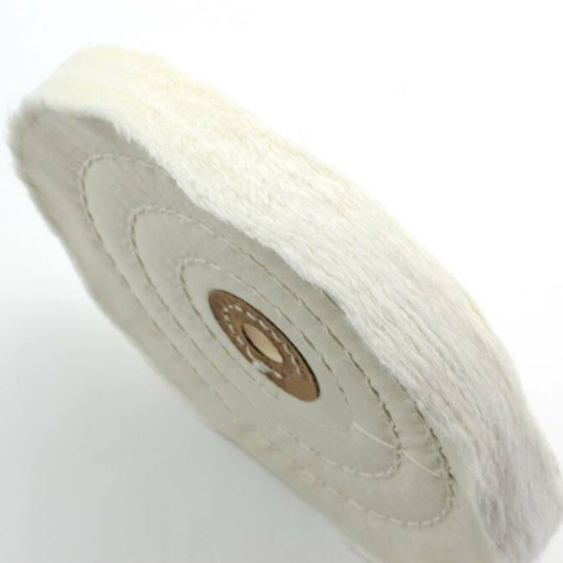 150mm Cloth Wool Polishing Wheel Buffing Pads Wheel Cleaning Pad Power Angle Bench Grinder Tool Polishing Disc Polisher. 