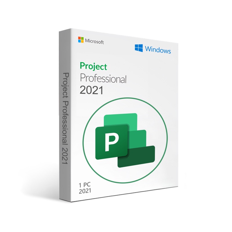 Microsoft project professional 2021 lifetime key to your mail or printout paper - Instant Delivery