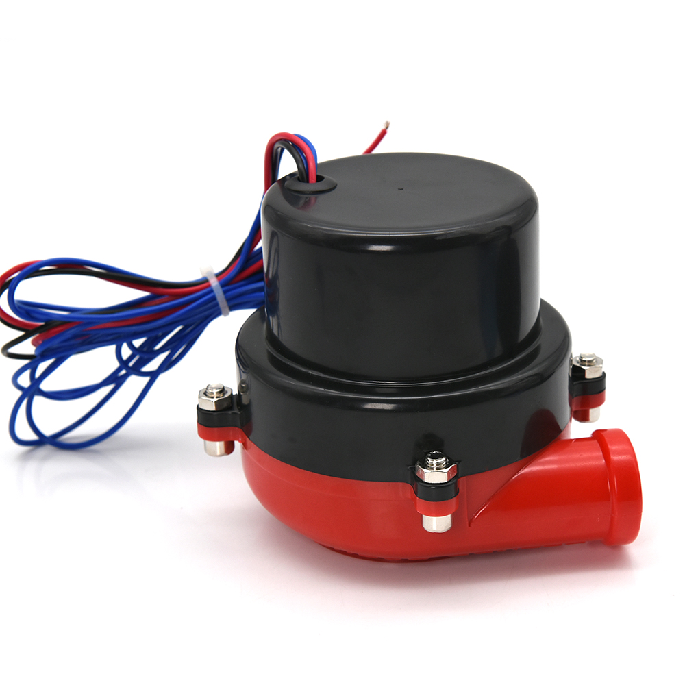 Universal Loud Horn Electronic Turbo Car Fake Dump Valve Turbo Blow Off Valve Sound Electric Turbo Blow Off Analog Sound BOV Red. 