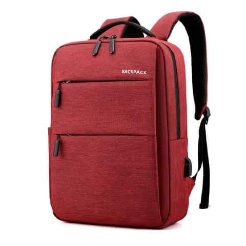 Laptop Backpacks Travel Unisex Smart Backpack With Phone Charging Port. 