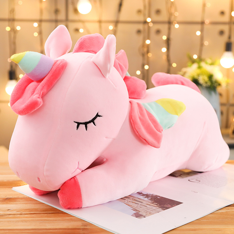 25cmKawaii Giant Unicorn Plush Toy Soft Stuffed Unicorn Soft Dolls