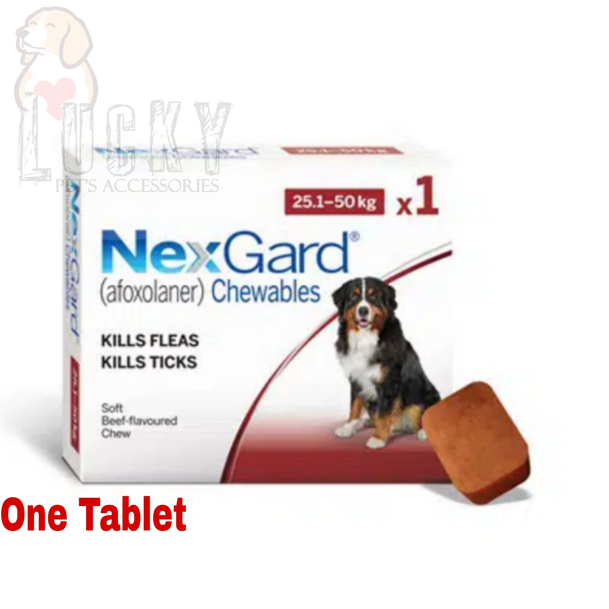 Nexgard Chewable For ( 25 - 50 kg )