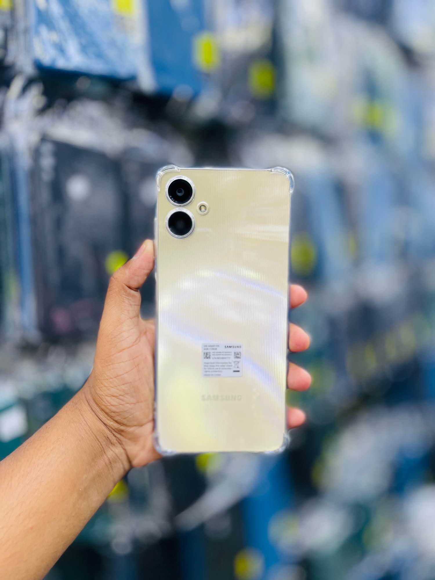 Samsung Galaxy A06 Shockproof Transparent Back Cover For Samsung Galaxy A06. 