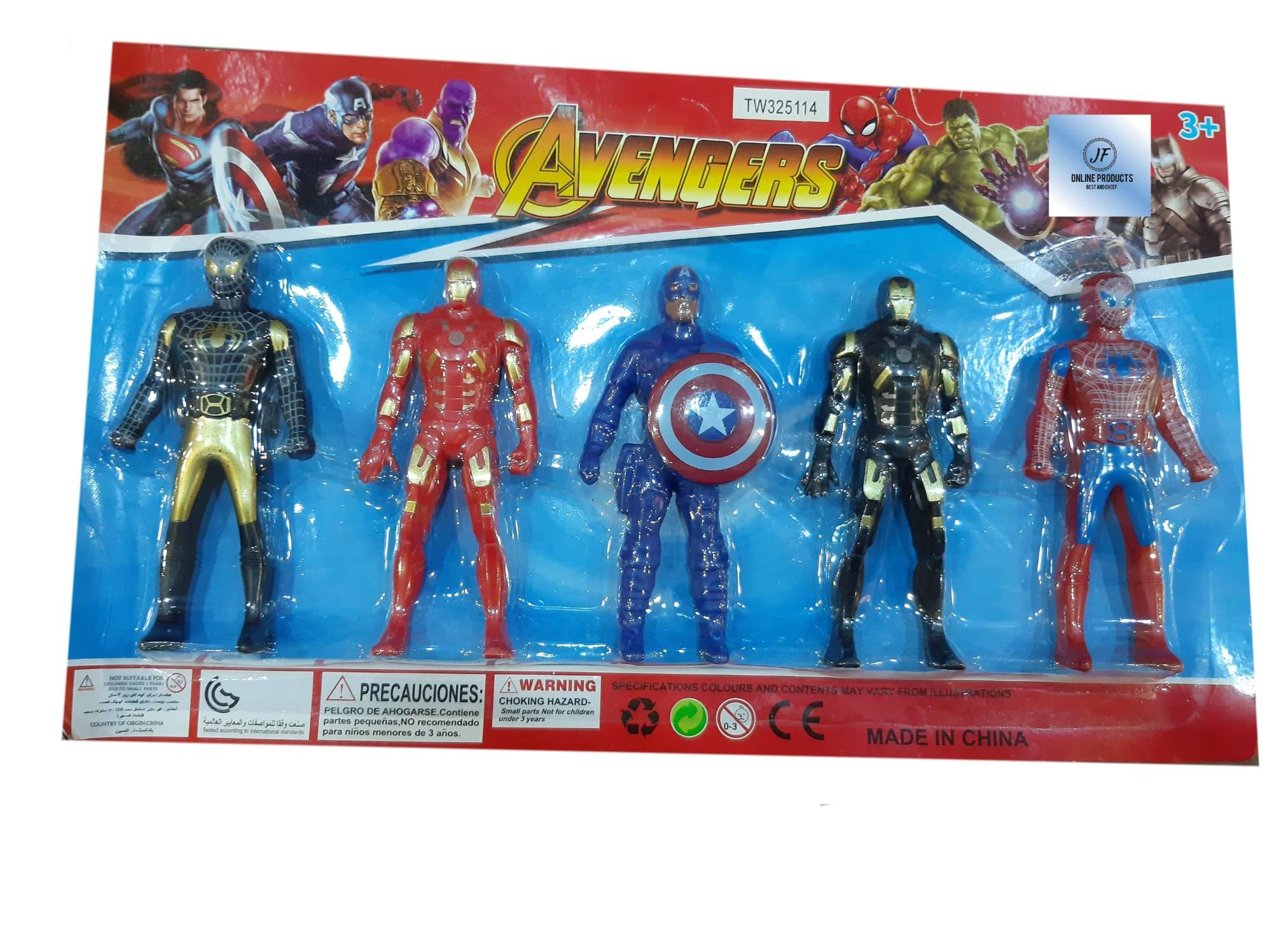 Avengers super hero 5ps----2020 Marvel Amazing Ultimate SpiderMan ...