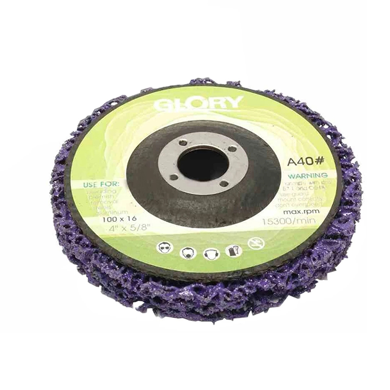 Poly Strip Disc Abrasive Wheel Paint Rust Remover Clean Grinding Wheels For Motorcycles Durable Angle Grinder Car 100/115/125mm. 