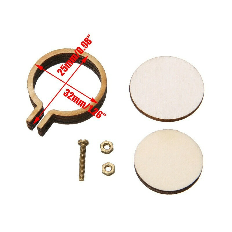 10x 20x Mini Embroidery Hoop Ring Wooden Cross Stitch Frame Handmade Pendant Crafts Embroidery Circle Sewing Kit. 