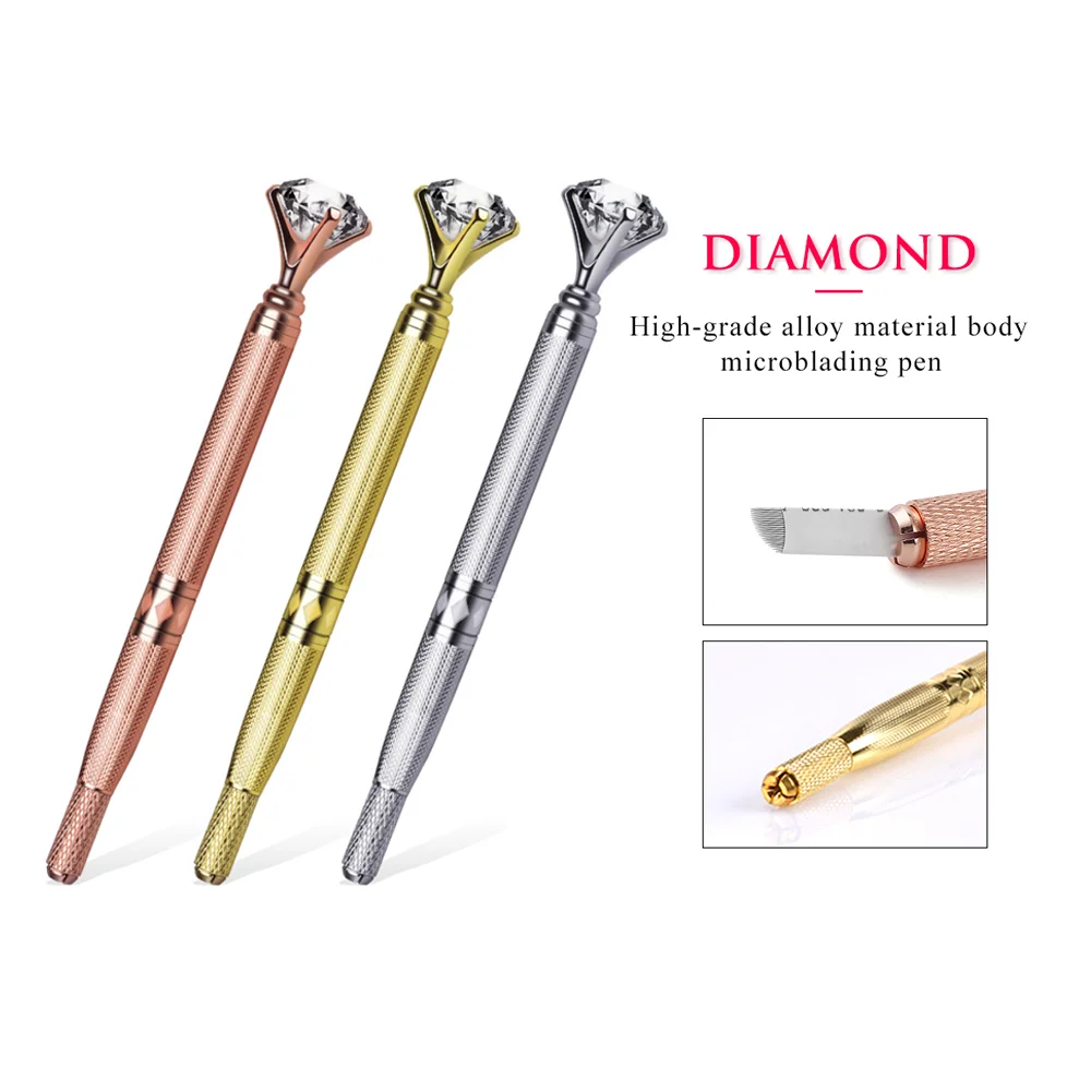 Universal Aluminum Microblading Pen Microblade Tebori Eyebrow Permanent ...