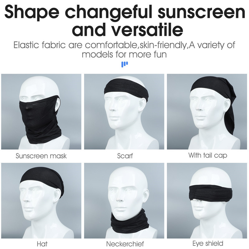WEST BIKING Breathable Summer Cycling Headwear Ice Silk Anti UV Face Cover Outdoor Sport Running Scarf Dustproof Men Women Mask. 
