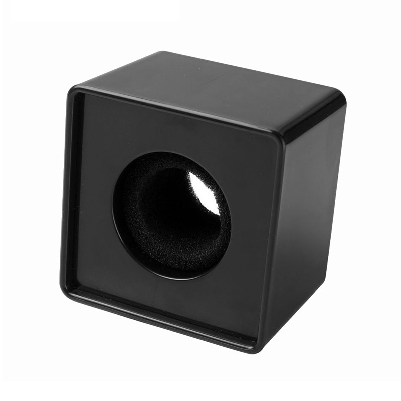 Microphone Flag Station Cube ABS Square Flags Interview Mic Logo Mark TV Station Reporter Microphone Cube Box Foam Cover. 