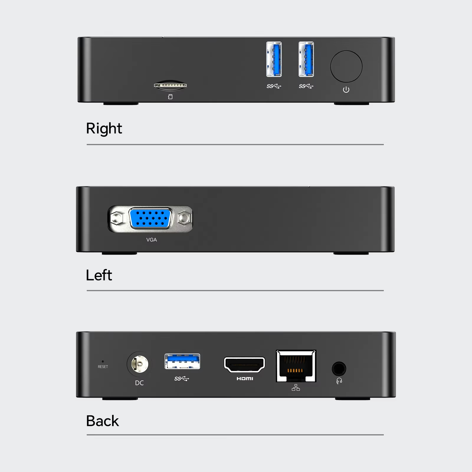SOYO M2 Air  Mini PC: Powerful 6GB RAM, 128GB EMMC, Intel N4000, Windows 11 Pro - Compact & Ideal for Home, Business & Gaming. 