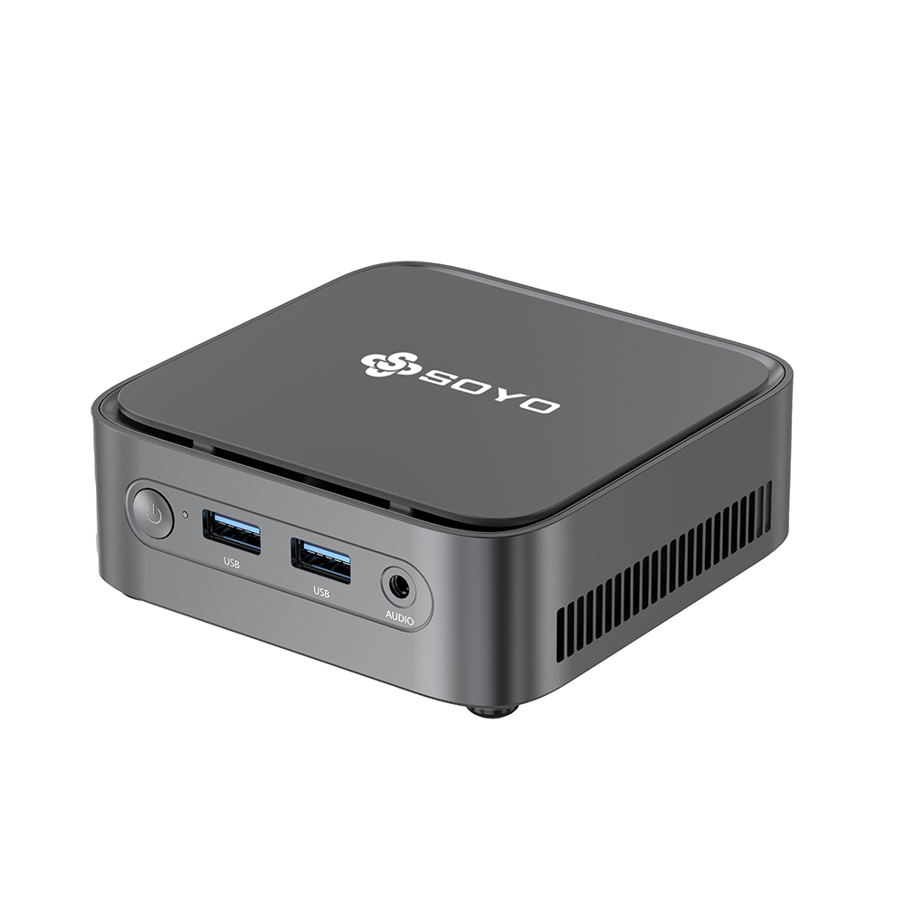 SOYO M4PLUS2 Mini PC: 8/16GB RAM, 256/512GBSSD, Intel Twin Lak N150, Windows 11Pro - Compact & Ideal for Home, Business & Gaming. 