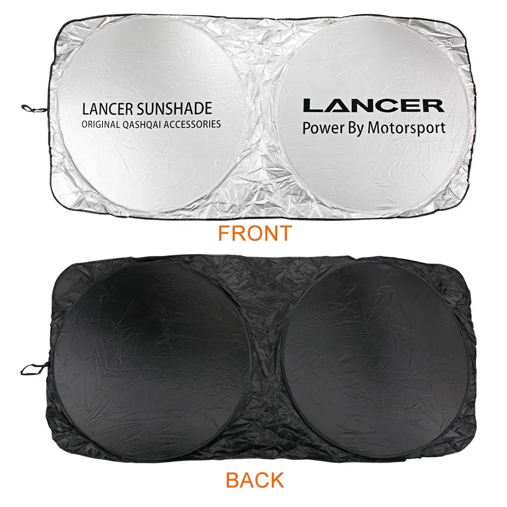 Car Windshield Sunshade For Mitsubishi ASX Campetition Colt Delica Evolution X L200 Lancer Lancer EX Outlander Ralliart Triton. 