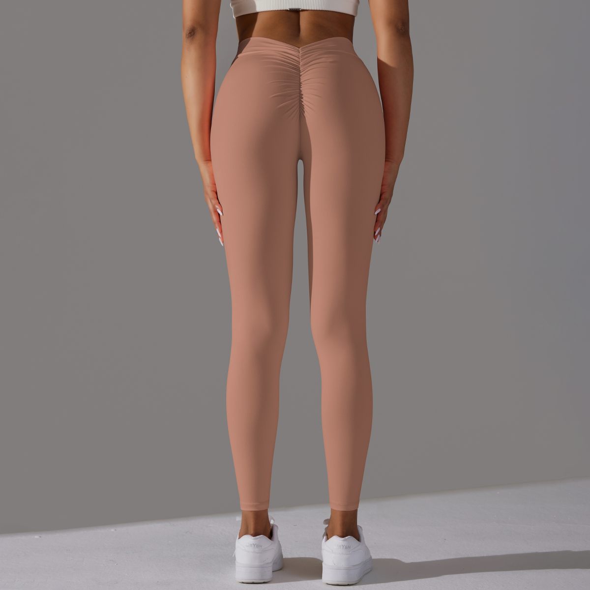Scrunch Butt Gym Leggings Sexy V Waist Push Up Leggings Women Fiteness Leggings Naked Feeling Yoga Pants Workout Tights Leggings. 
