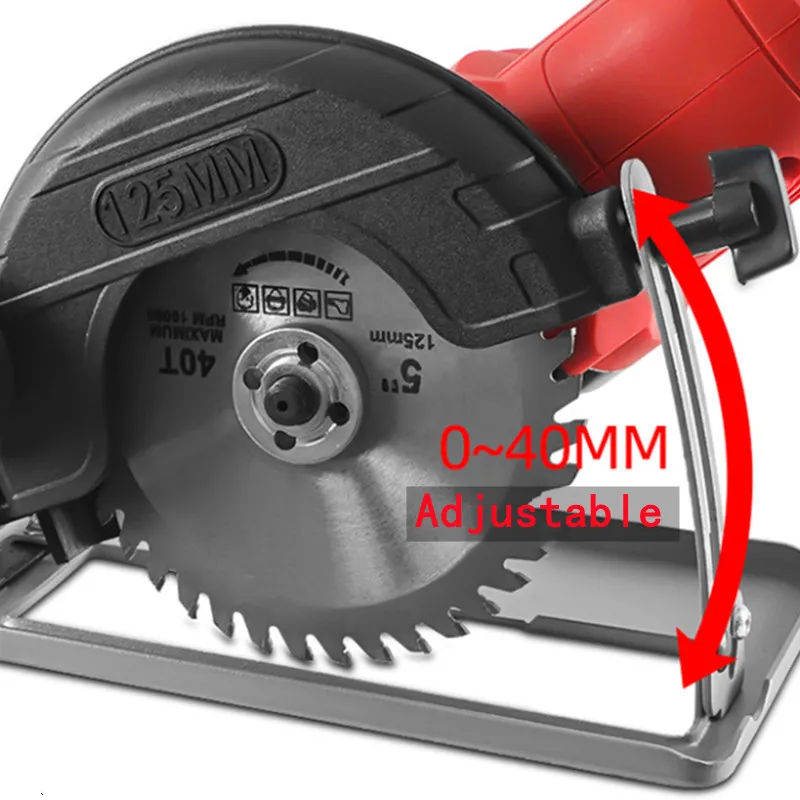 100/115/125mm Angle Grinder, Quick Install Cutting Machine Slotting Base 45° Adjustable Cutting Depth Positioning Bracket. 