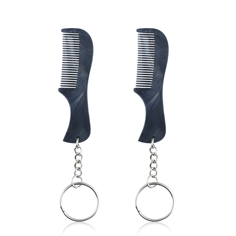 Pattern Retractable Comb NEW 1/2PCS Marble Pattern Mini Folding Combs Portable Barber Hair ...