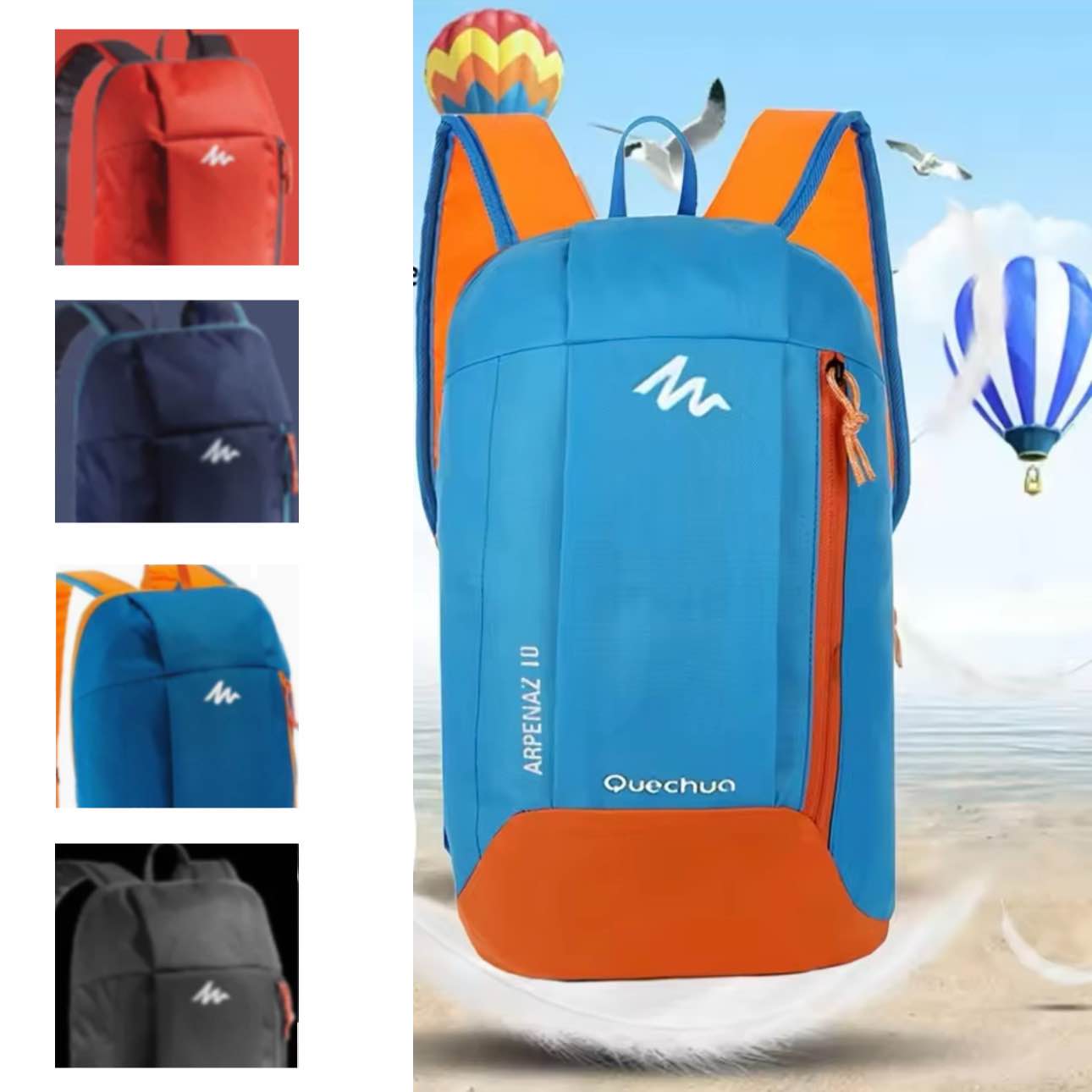 Quechua 10L Travel Backpack Waterproof Bag For Gym Class Sport