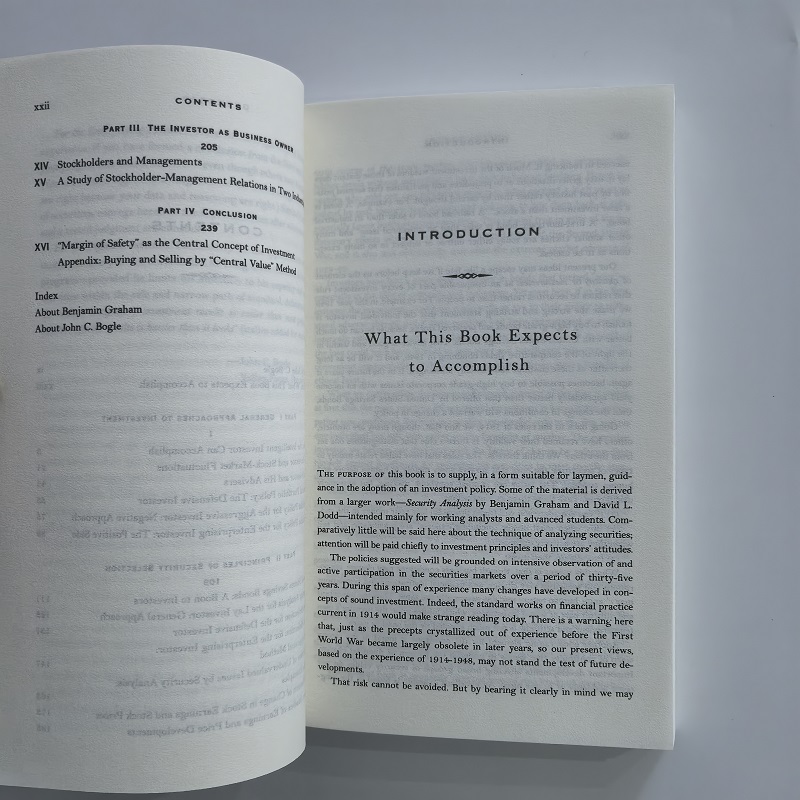 The Intelligent Investor The Definitive Book on Value Investing for Adult Financial Management Reading English Books. 