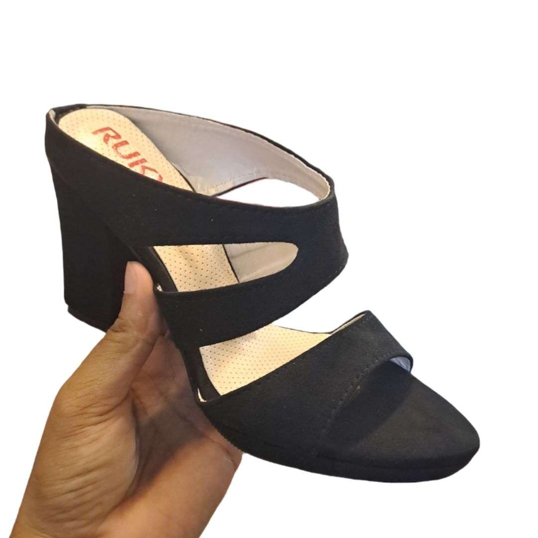 Smart & Sleek Women Black Heels - Buy Smart & Sleek Women Black Heels Online  at Best Price - Shop Online for Footwears in India | Flipkart.com