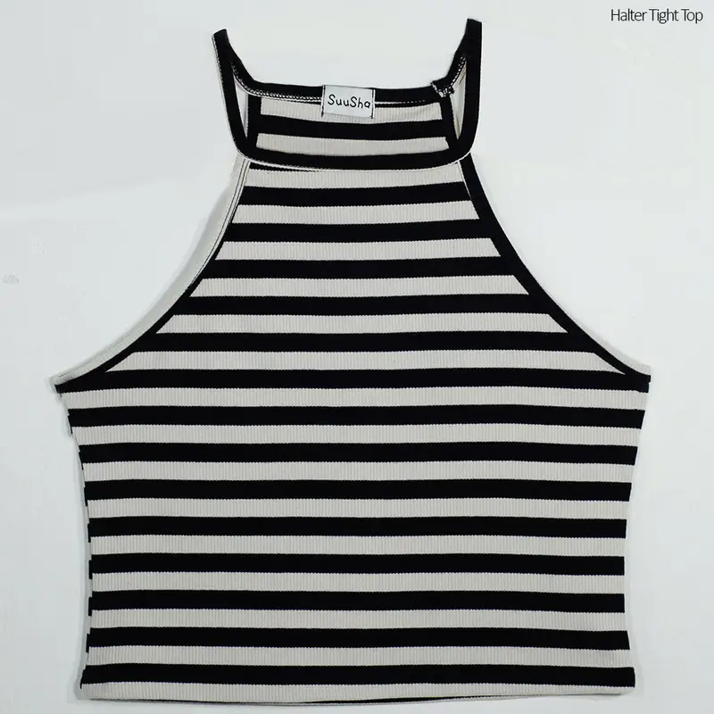Halter Tight Top Trending Korean Tight Top Green And Blue Colour Casual Tees Unique Styling Crop Top Small Size Top. 