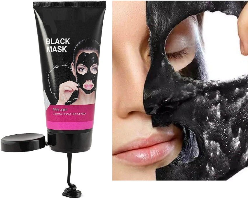 Wokali Whitening Complex Charcoal White Black Mask - 125ml | Daraz.lk