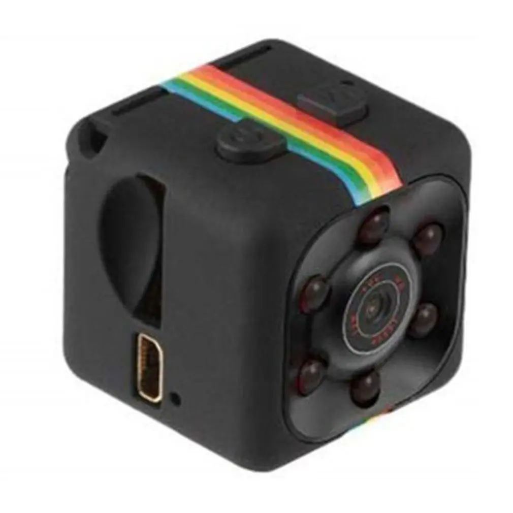 SQ11 mini high-definition aerial camera for outdoor sports, mini matte device, night vision card, DIRE recording. 