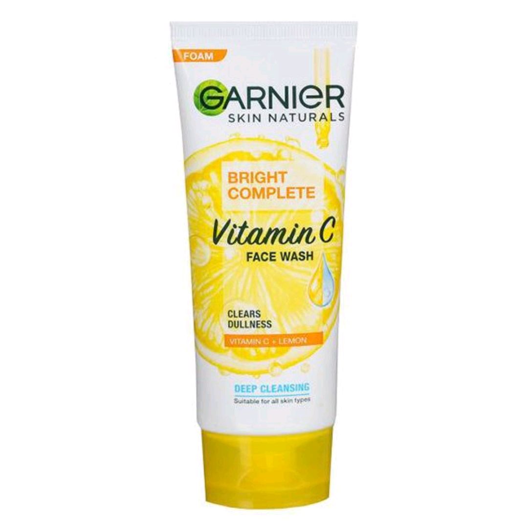 Garnier Bright Complete Vitamin C Face Wash 50g
